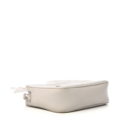Saint Laurent Calfskin Monogram Lou Camera Bag Icy White 3 of 16