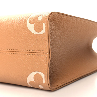 Louis Vuitton Empreinte Monogram Giant Onthego PM Arizona Creme 8 of 10