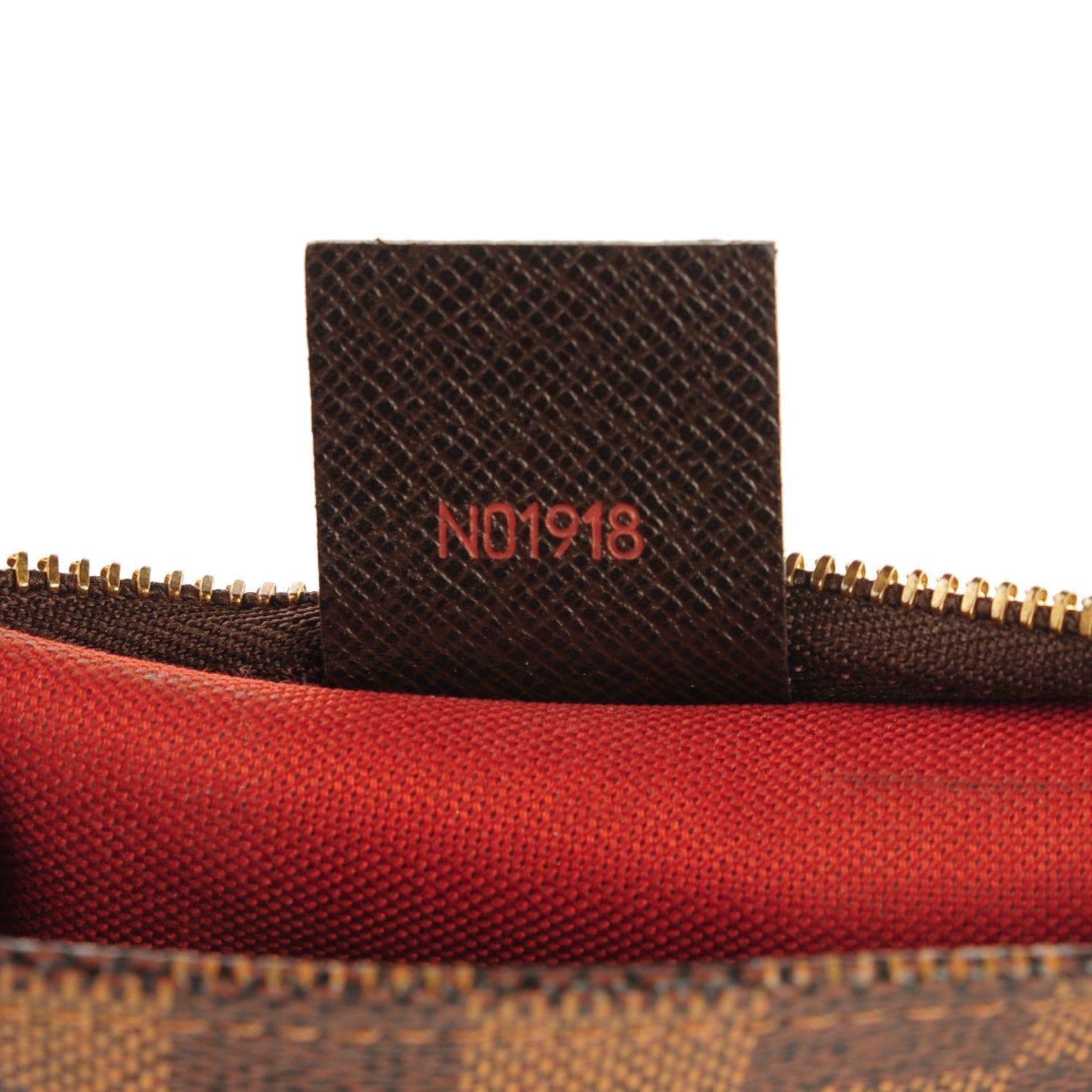 Louis Vuitton Damier Ebene Trousse Make Up Bag Pochette 7 of 7