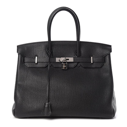Hermes Togo Birkin 35 Black 1 of 34