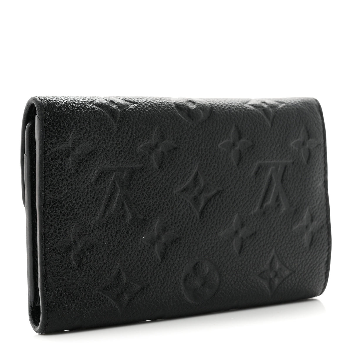 Louis Vuitton Empreinte Compact Curieuse Wallet Black 3 of 7