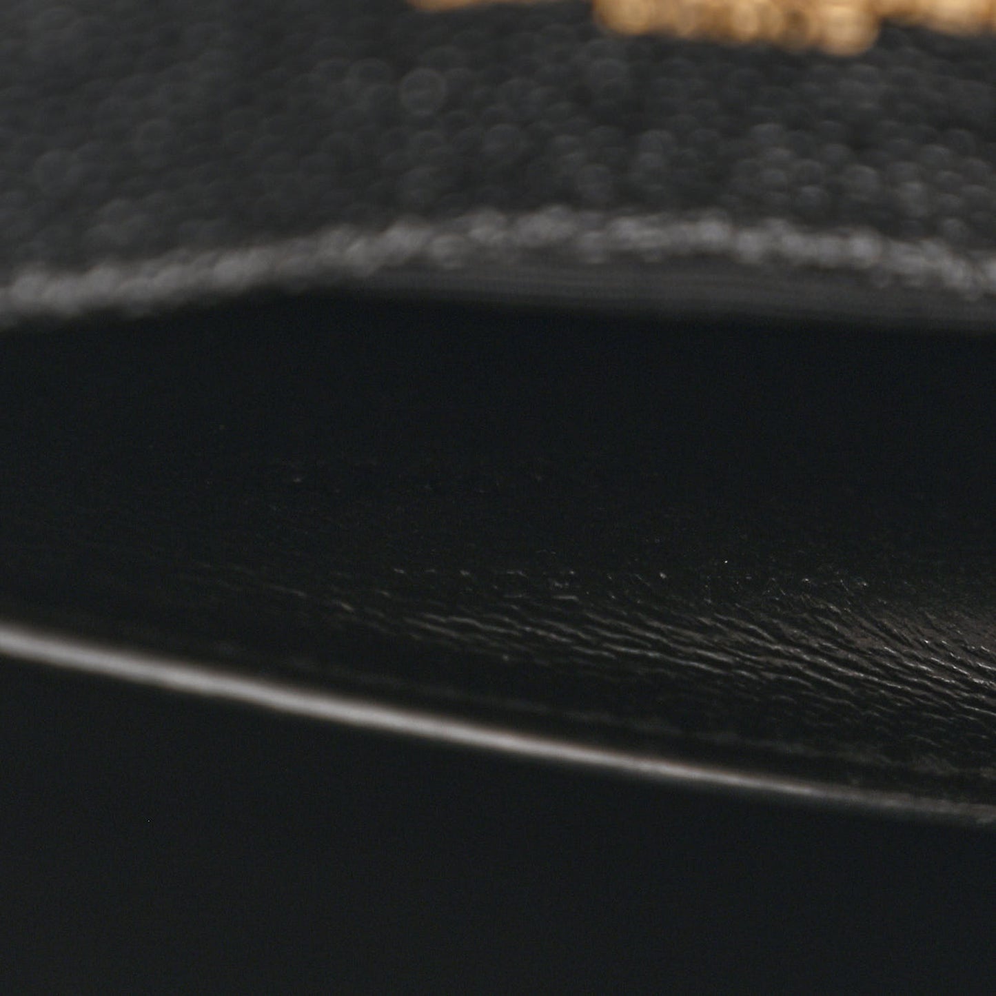 Grain De Poudre Small Monogram Kate Satchel Black