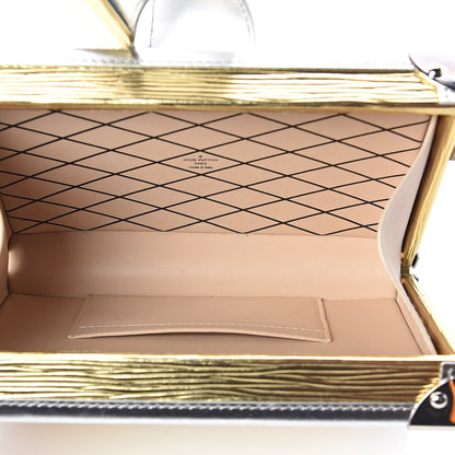 Louis Vuitton Metallic Epi Petite Malle Gold 5 of 8