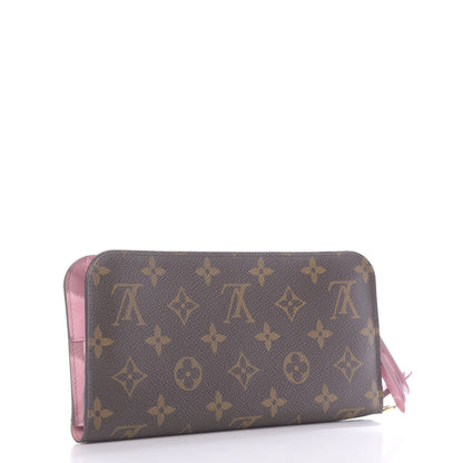 Louis Vuitton Monogram Articles de Voyage Ikat Insolite Wallet Rose Velours 3 of 12