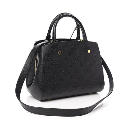 Louis Vuitton Empreinte Montaigne BB Black 3 of 11