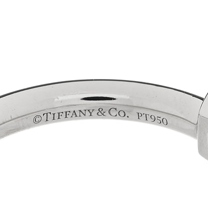 Tiffany Platinum Diamond .43ct Princess Cut Diamond Engagement Ring 52 6 4 of 4