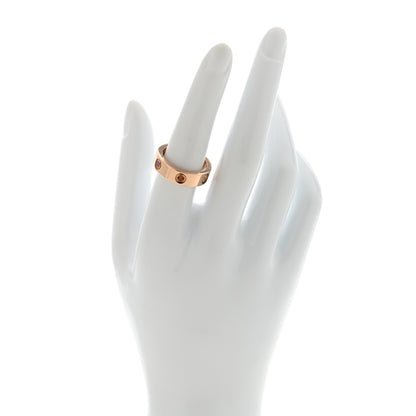 Cartier 18K Pink Gold Sapphire Garnet Amethyst 5.5mm LOVE Ring 54 6.75 2 of 6