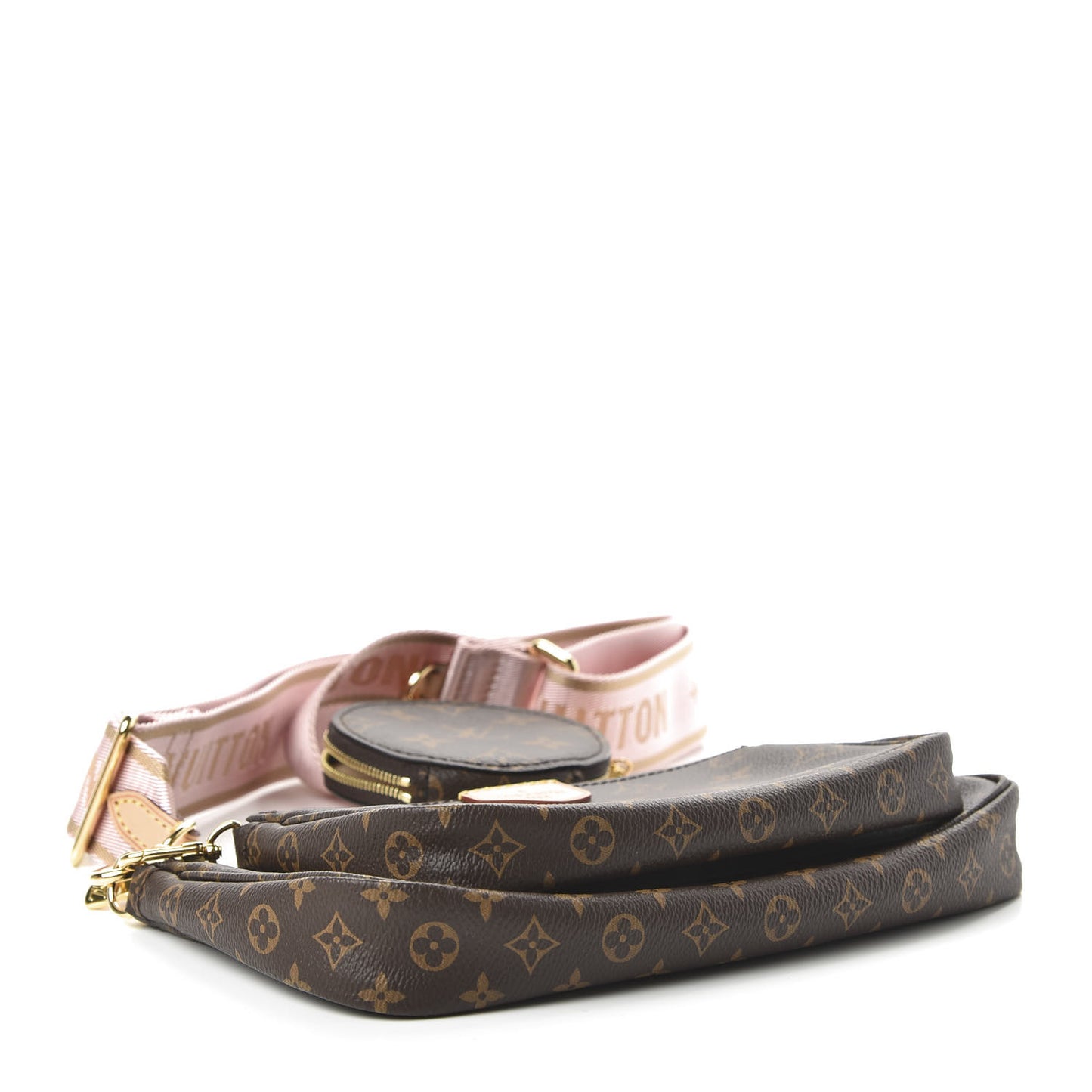 Monogram Multi Pochette Accessories Rose Clair