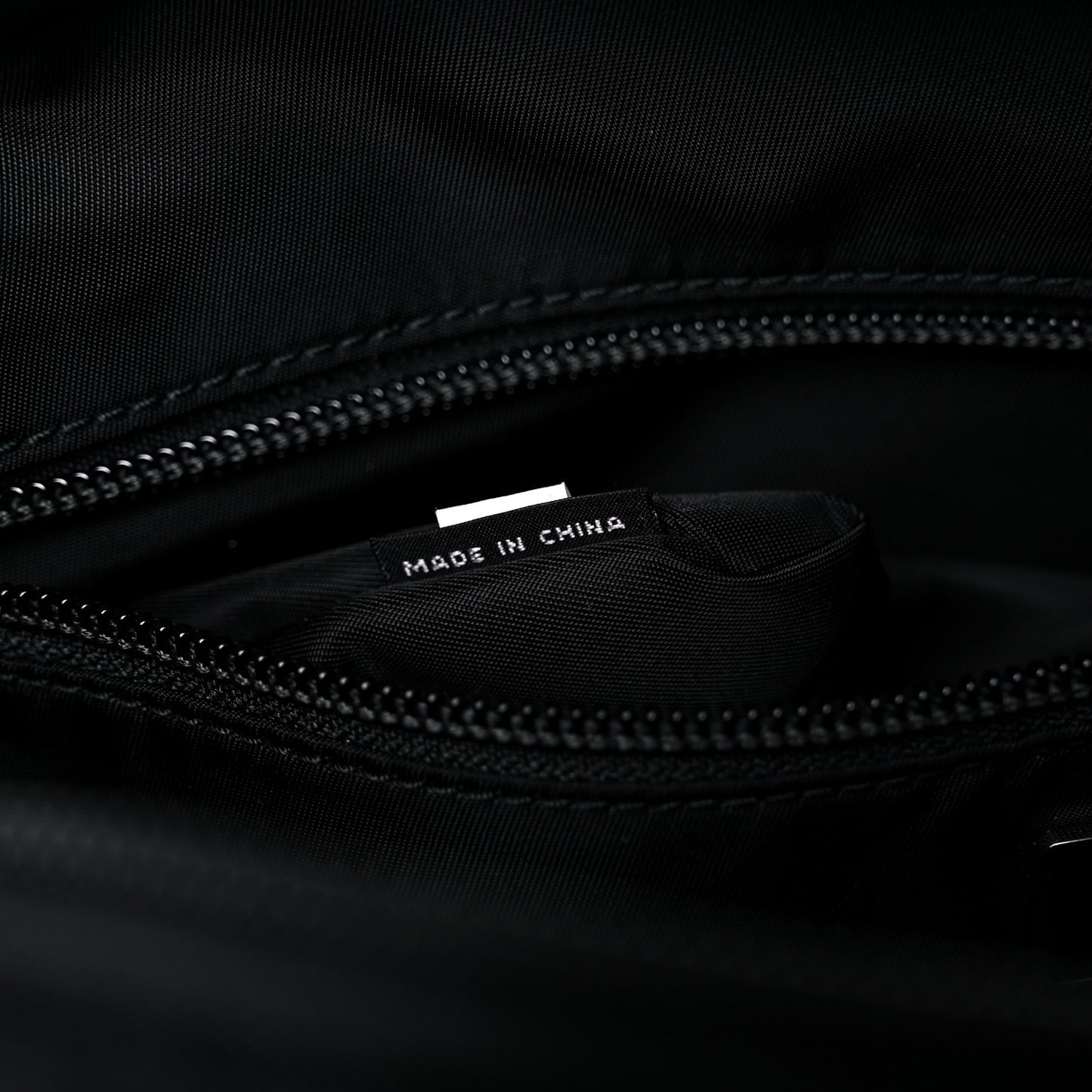 Tessuto Nylon Belt Bag Black
