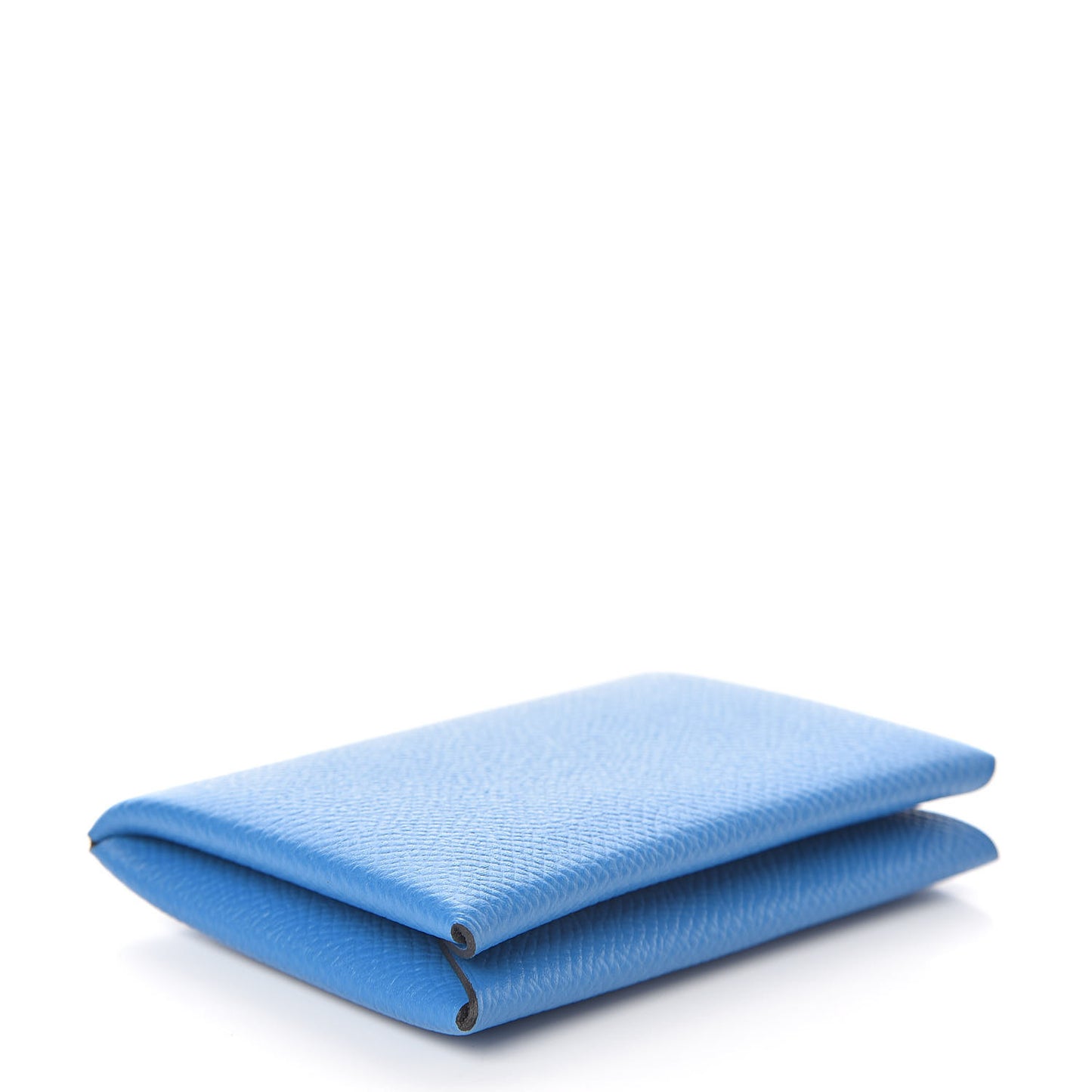 Epsom Calvi Card Case Bleu Zanzibar