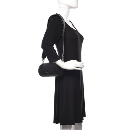 Burberry Calfskin The Barrel Bag Black 2 of 9