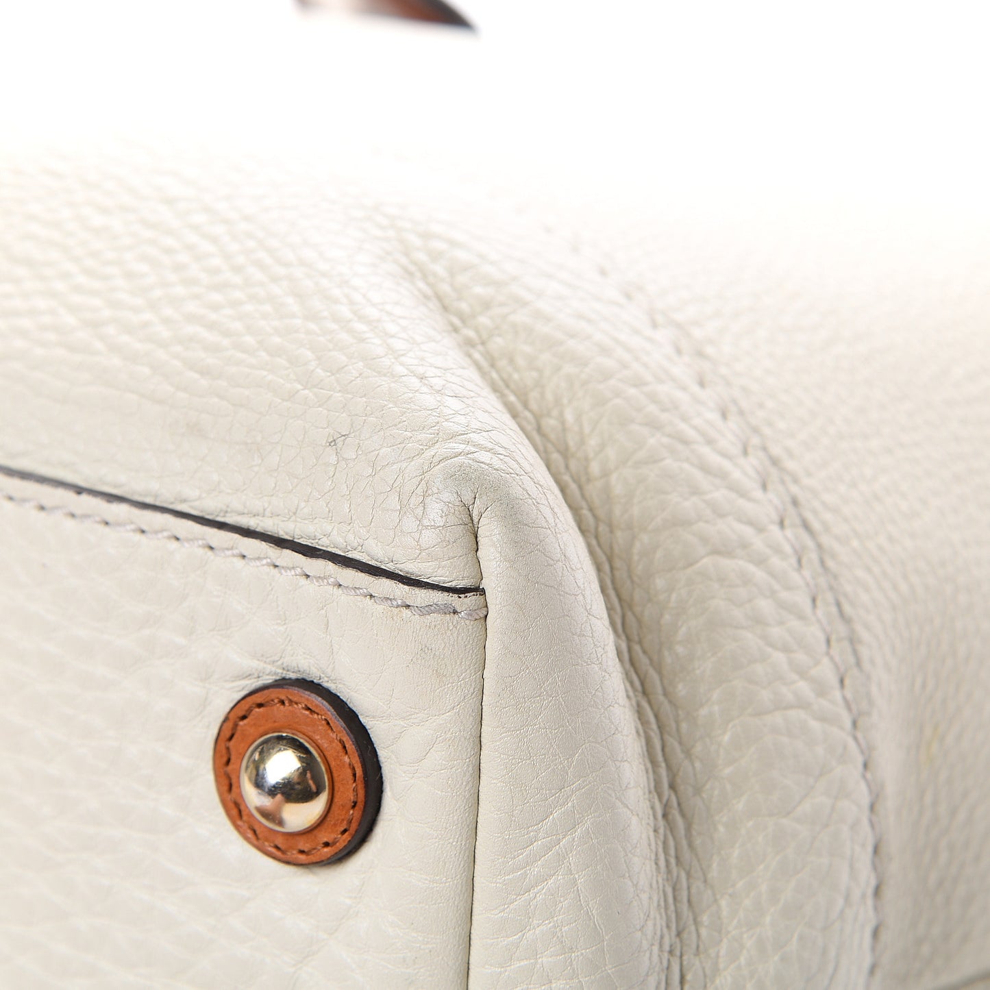 Calfskin Medium Madison Tote Natural