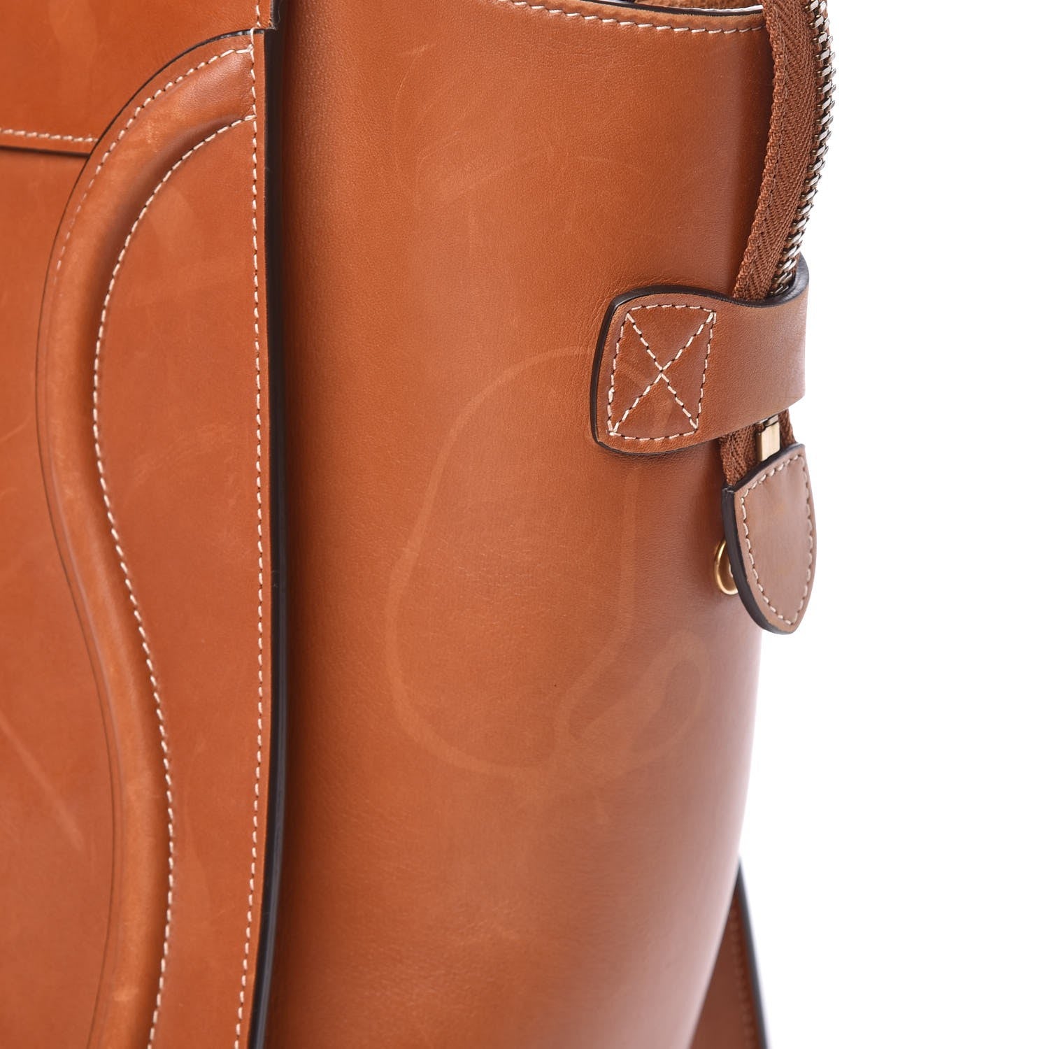 Celine Natural Calfskin Mini Luggage Tan 12 of 15