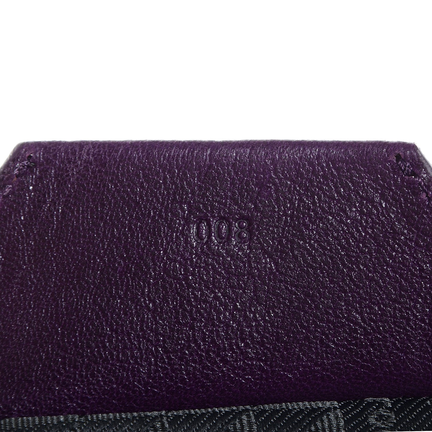 Leather PS1 Pouch Messenger Bag Grape Jam