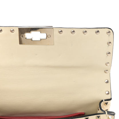 Valentino Garavani Nappa Small Rockstud Spike Shoulder Bag Light Ivory 16 of 16