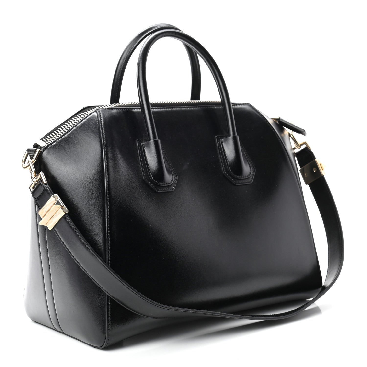 Givenchy Shiny Lord Calfskin Small Antigona Black 3 of 10