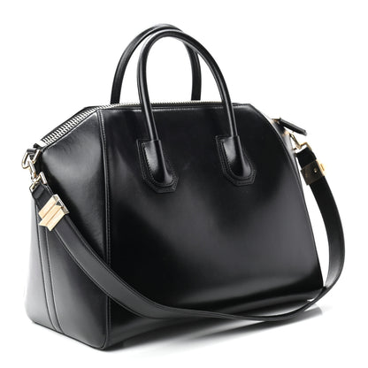 Givenchy Shiny Lord Calfskin Small Antigona Black 3 of 10
