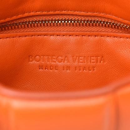 Bottega Veneta Nappa Maxi Intreccio Padded Cassette Crossbody Bag Orange 6 of 9