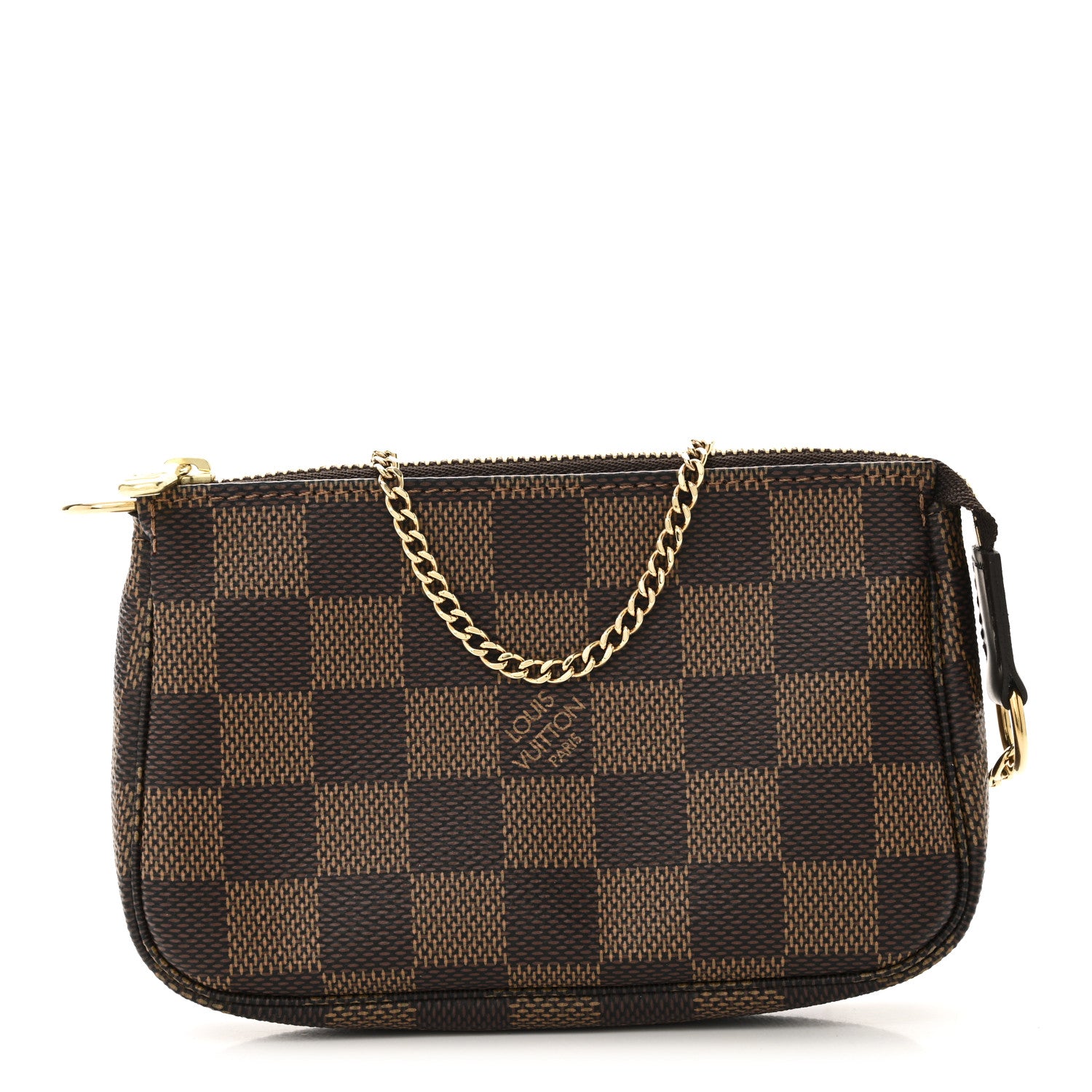 Louis Vuitton Damier Ebene Mini Pochette Accessories 1 of 11