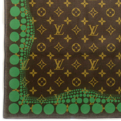 Louis Vuitton Monogram Kusama Town Scarf Green 1 of 4