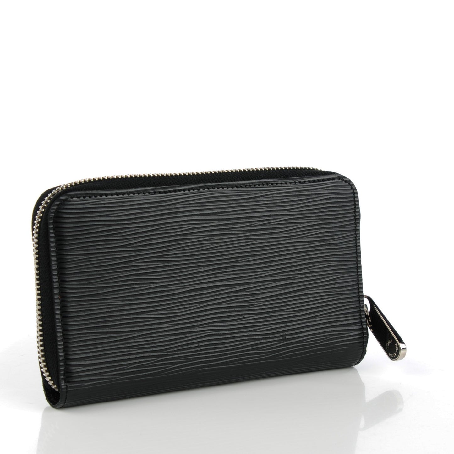 Epi Zippy Compact Wallet Black