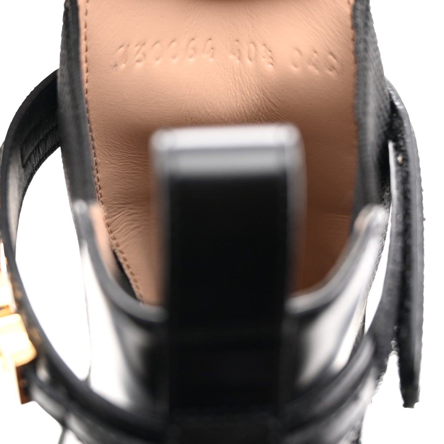 Magnum Calfskin Logo Ankle Boots 40.5 Black