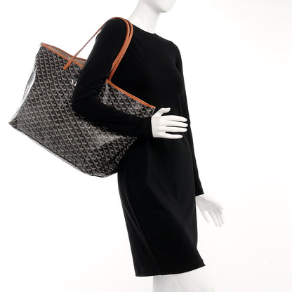 Goyard Goyardine Saint Louis GM Black Gold 2 of 7
