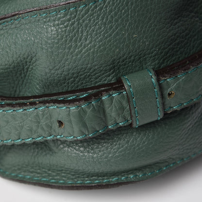 Chloe Calfskin Mini Marcie Round Crossbody Bag Eucalyptus 8 of 9