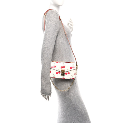 Louis Vuitton LV X TM Monogram Cerises Pochette Metis East West White 2 of 10