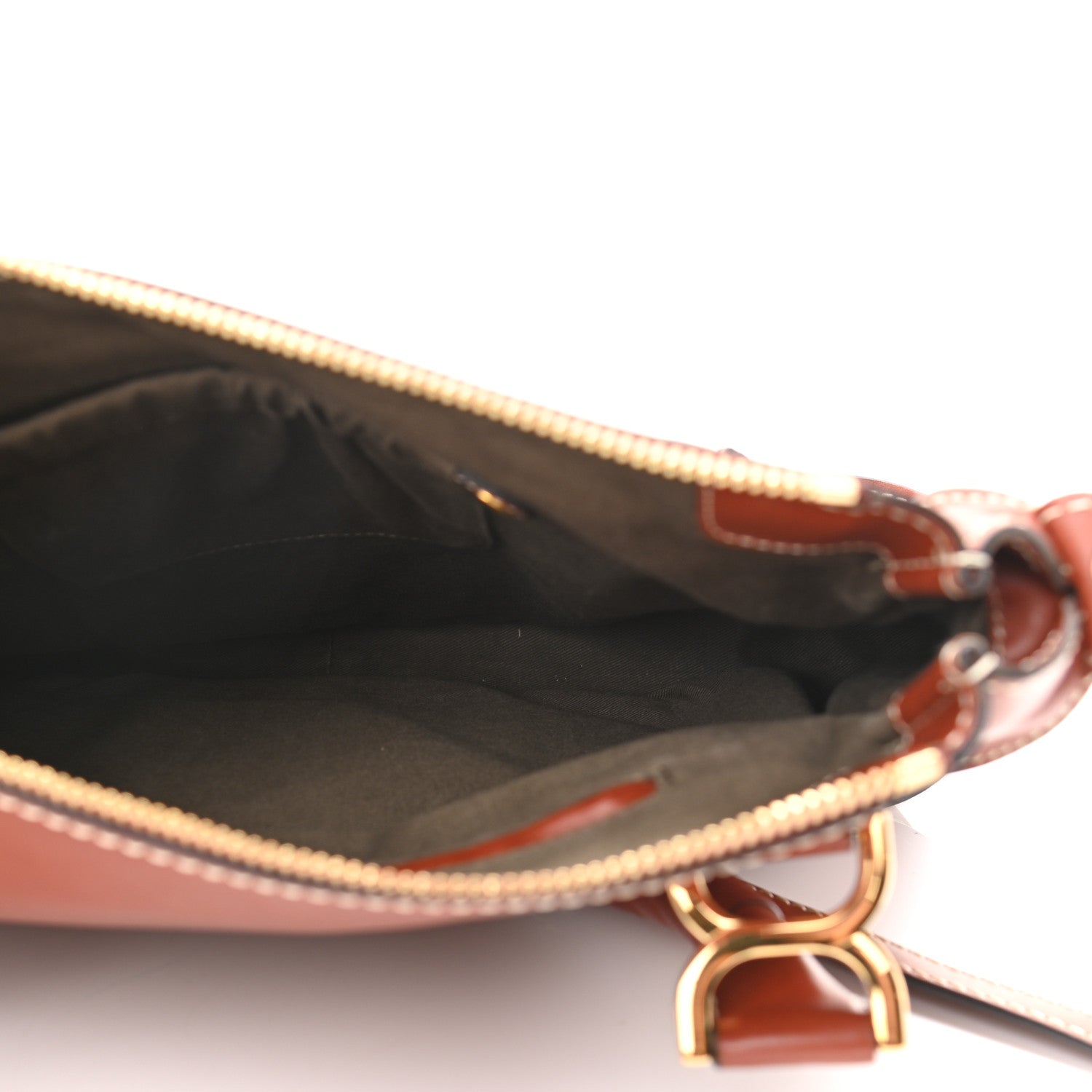 Chloe Calfskin Medium Marcie Satchel Brown 5 of 9