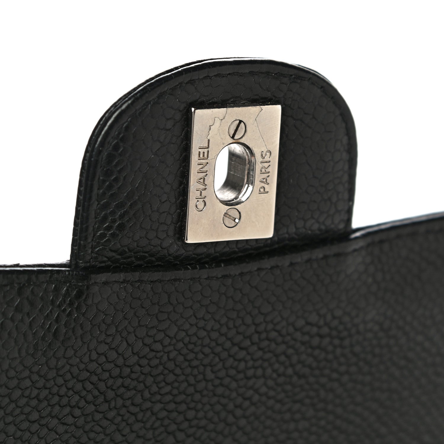 Chanel Caviar Quilted Medium Double Flap Black 20 of 21