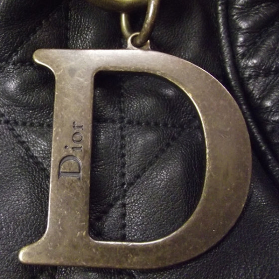 Christian Dior Leather Medium Cannage Bag 8 of 10