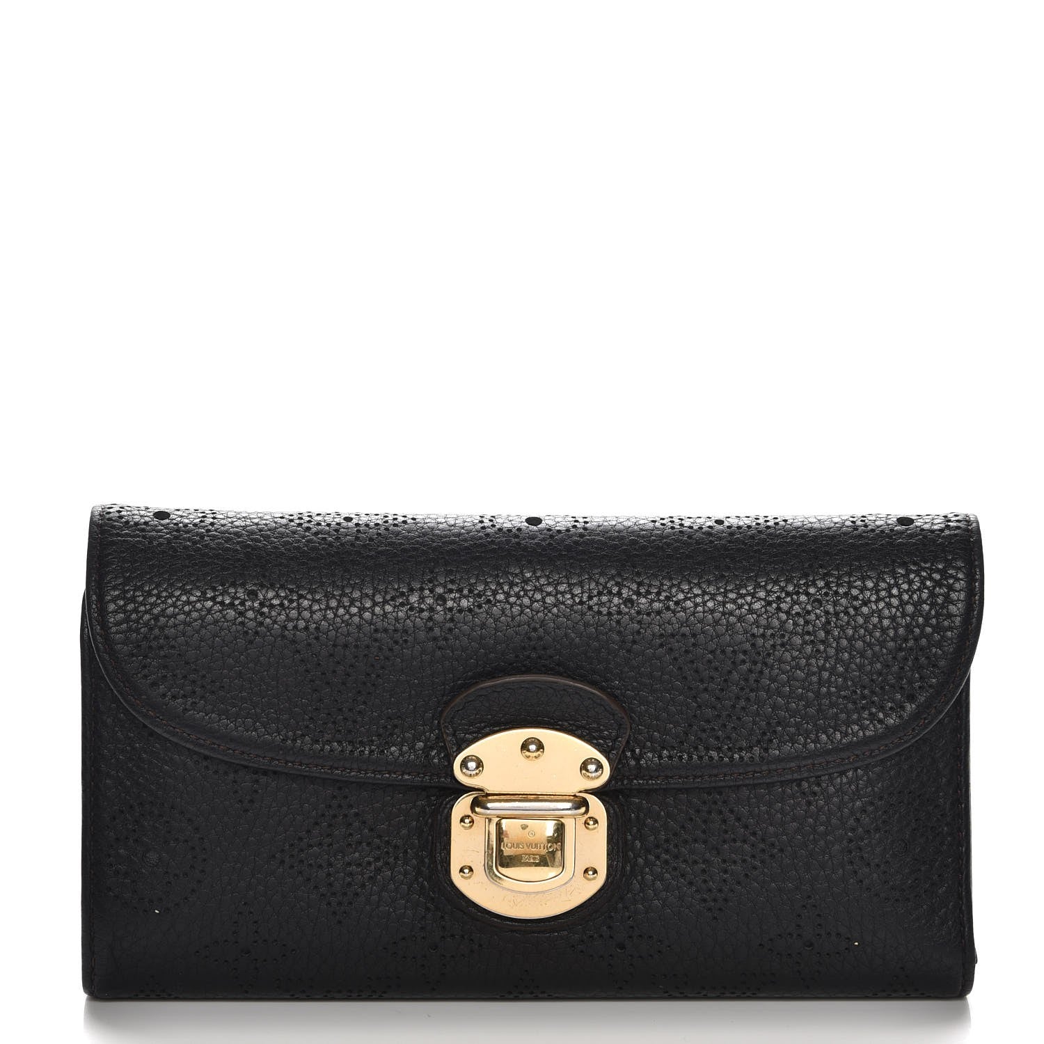 Louis Vuitton Mahina Amelia Wallet Black 1 of 8
