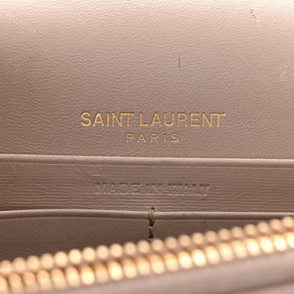 Saint Laurent Smooth Calfskin Classic Monogram Kate Tassel Chain Wallet 6 of 15