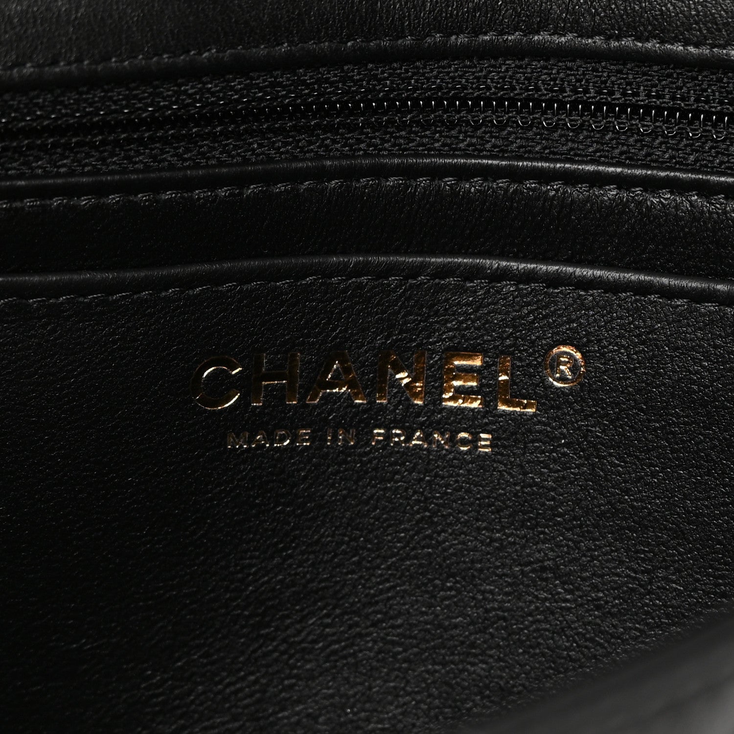 Chanel Lambskin Quilted Mini Rectangular Flap Black 6 of 13