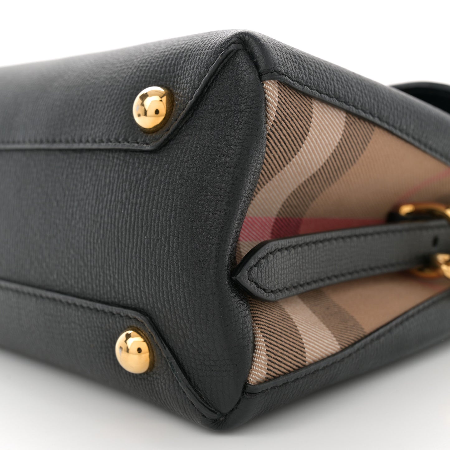 Derby Calfskin House Check Small Camberley Black