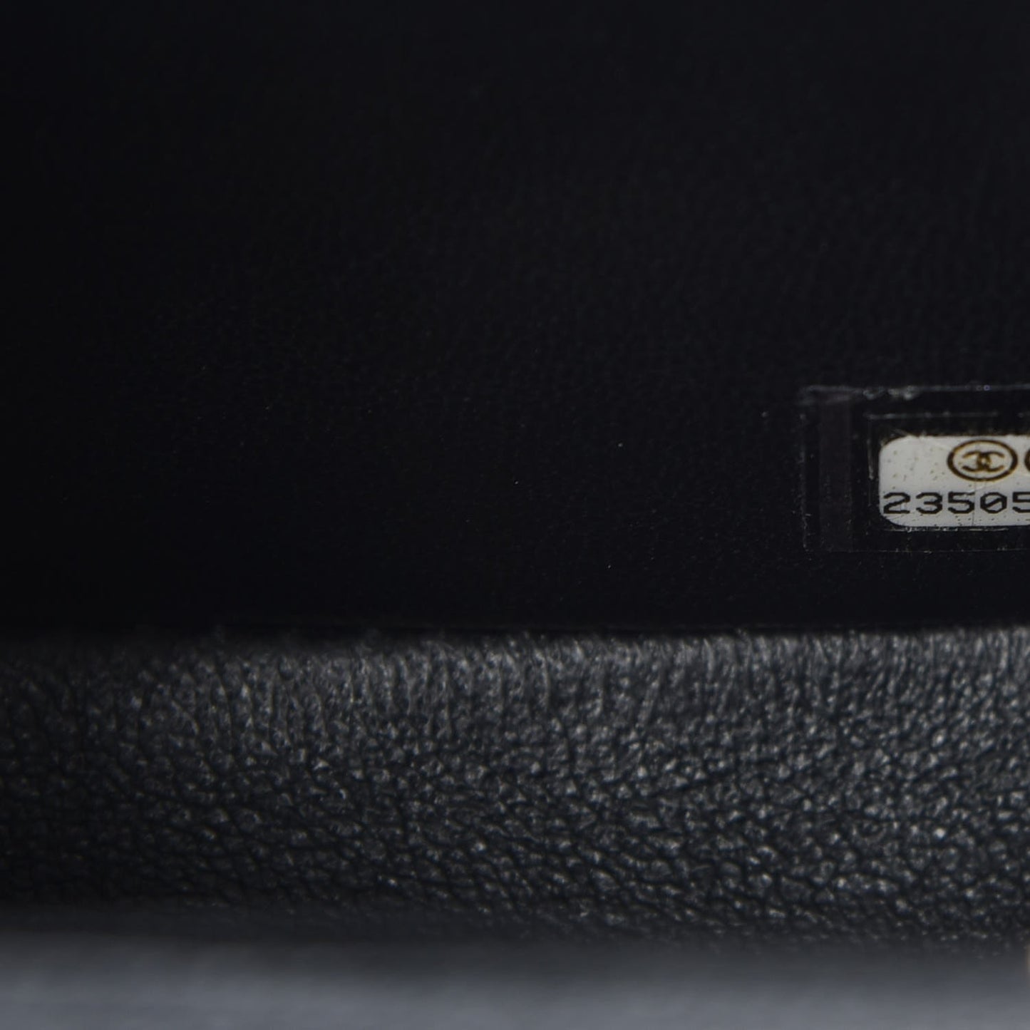 Caviar Quilted Mini Square Flap Black