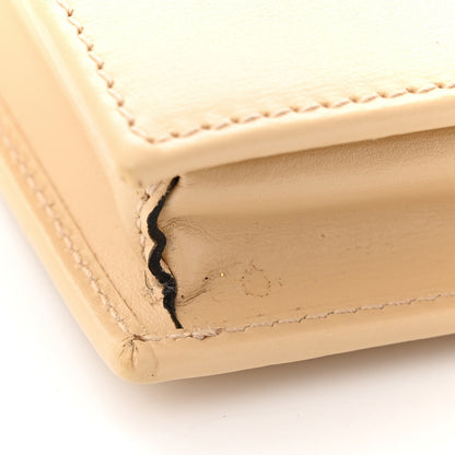 Gucci Boarded Plutone Calfskin Horsebit 1955 Wallet On Chain Bubble Tea 13 of 13