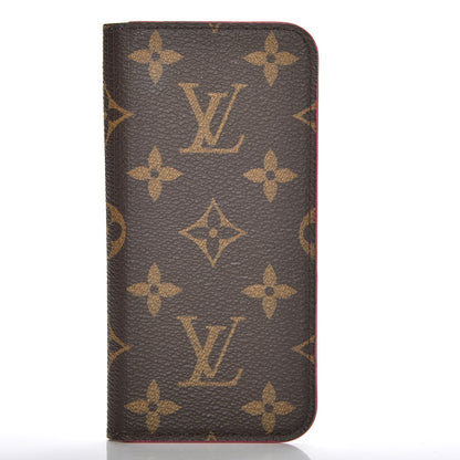 Louis Vuitton Monogram iPhone 6 Folio Case Pink 1 of 7