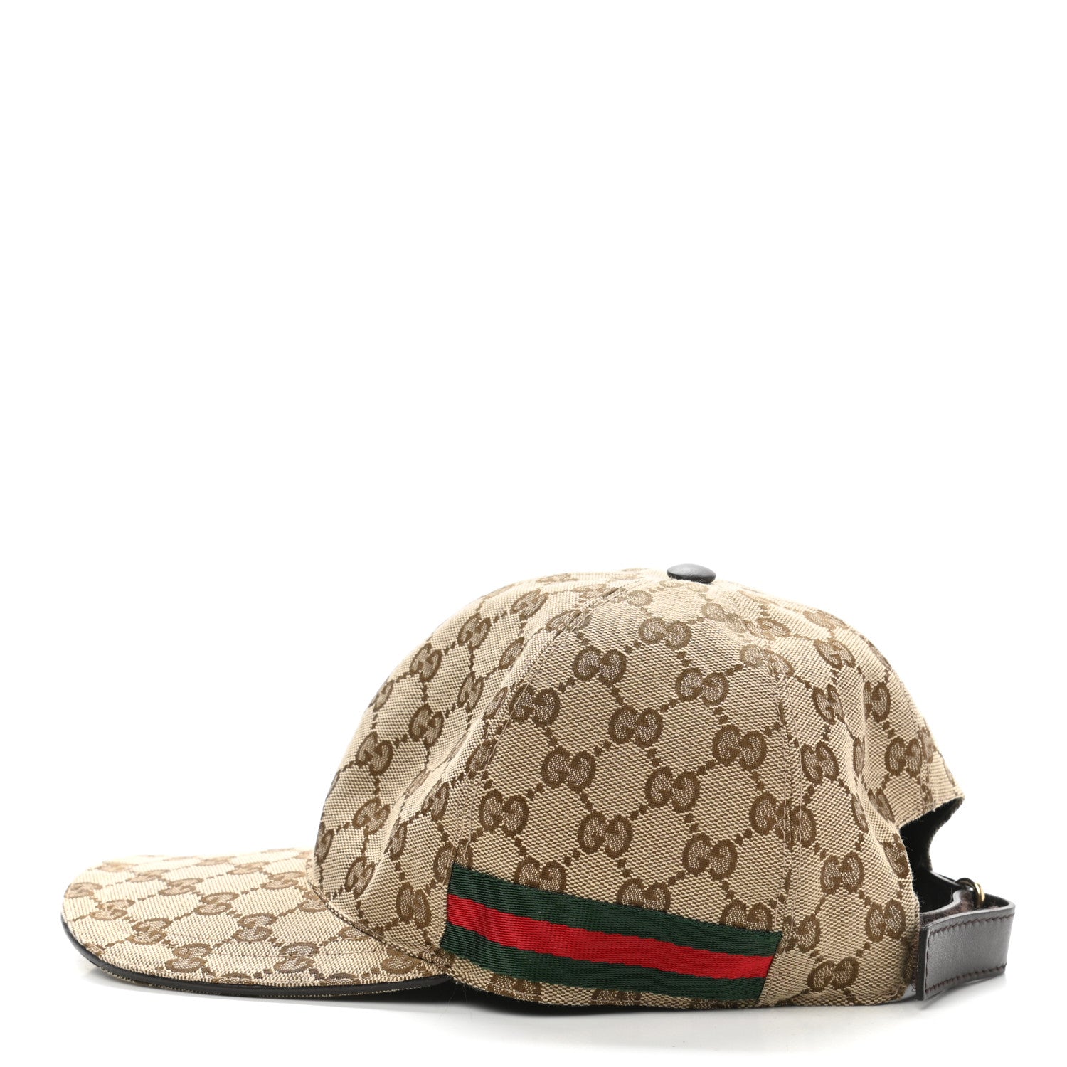 Gucci Monogram Web Baseball Hat L Beige Cocoa 4 of 9