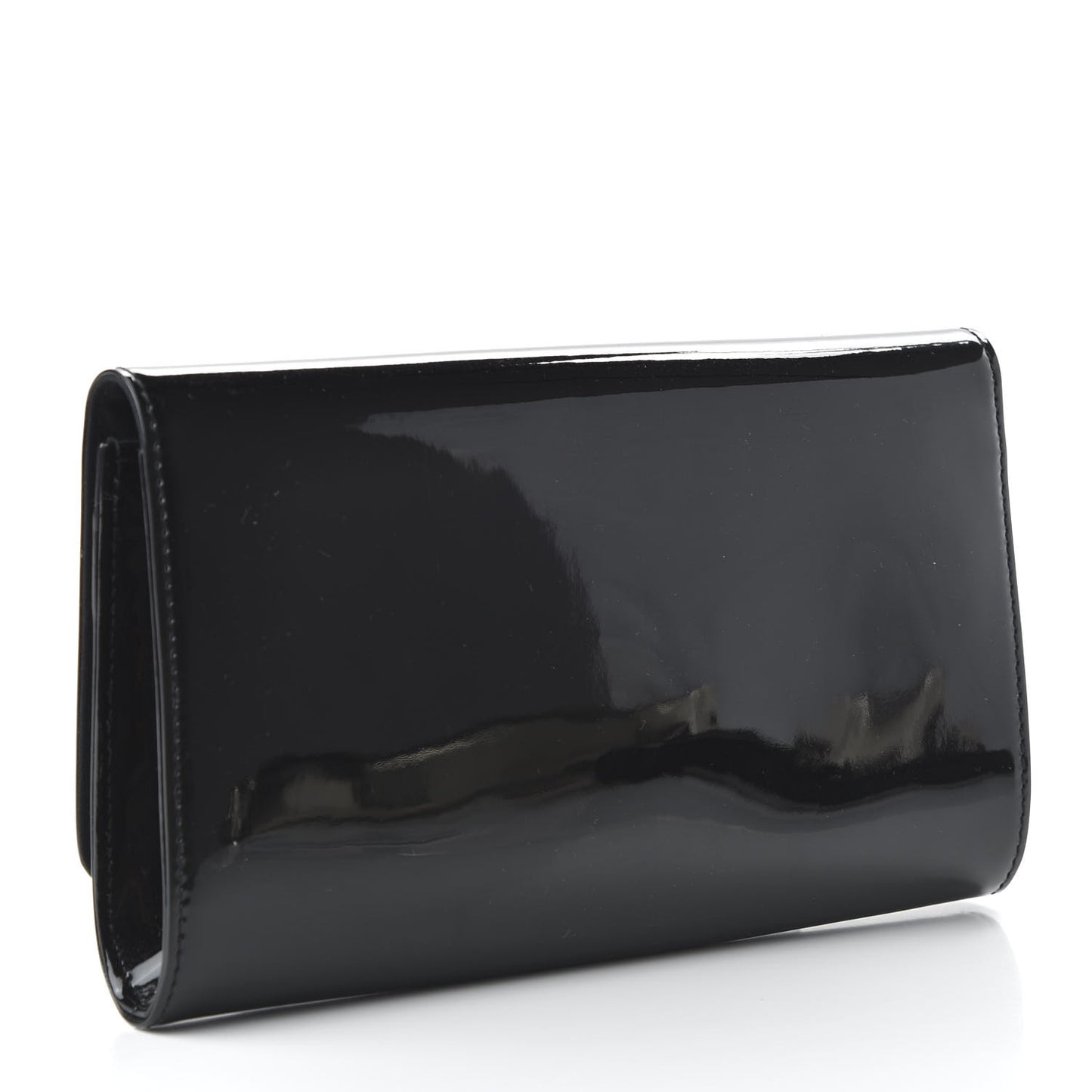 Patent Louise Wallet Black