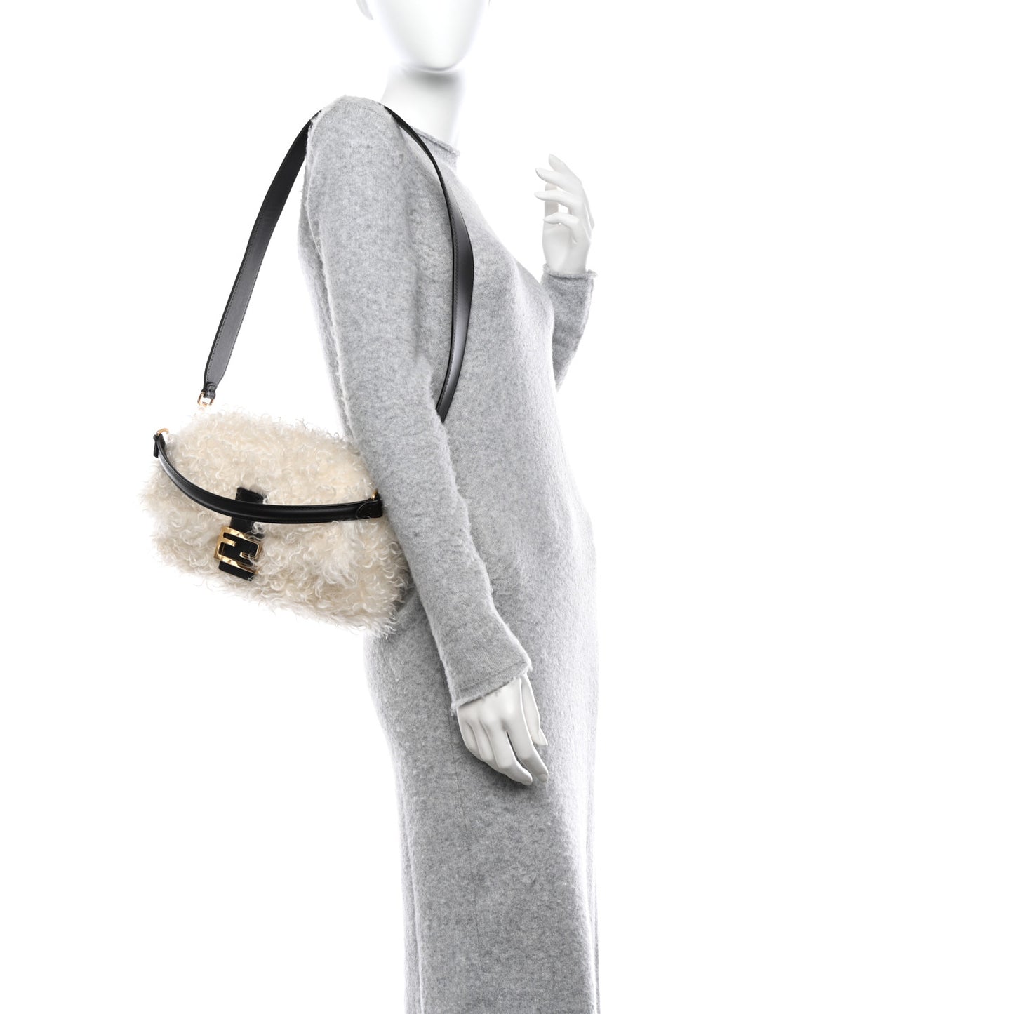 Mohair Baguette White