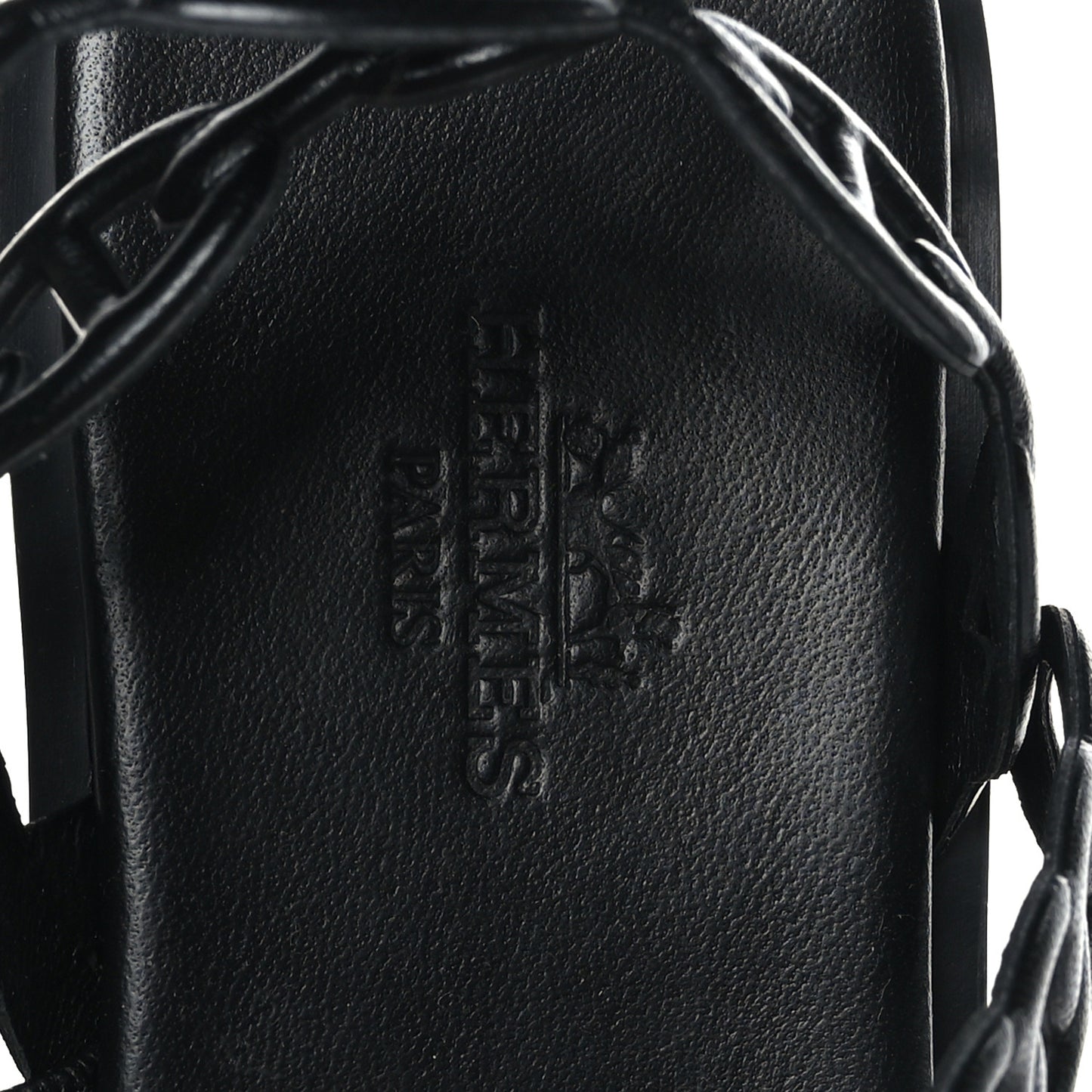 Calfskin Kalliste Sandals 37 Black
