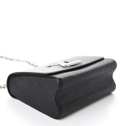 Louis Vuitton Epi Twist Shoulder Bag MM Black 4 of 10