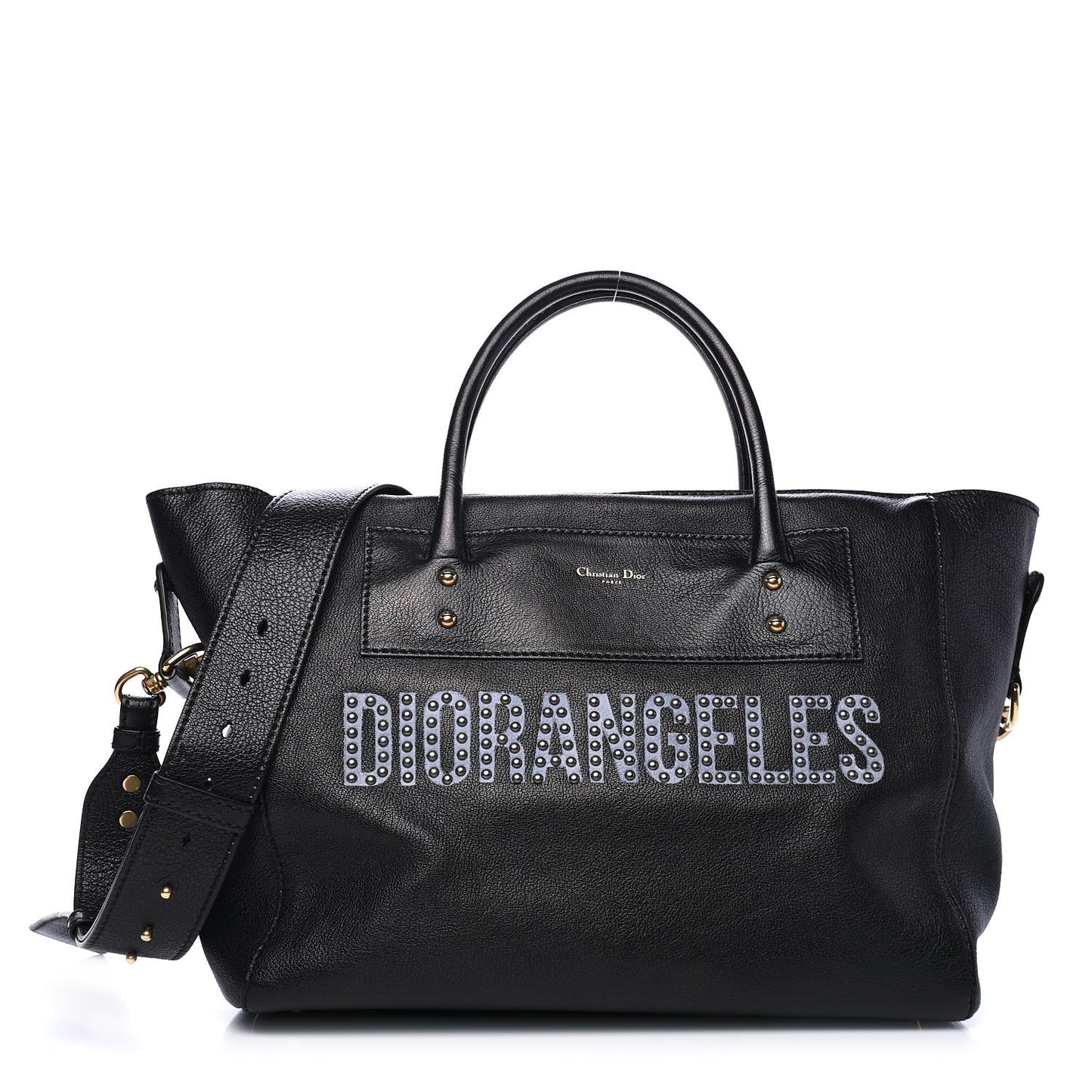Goatskin DIORANGELES Tote Black