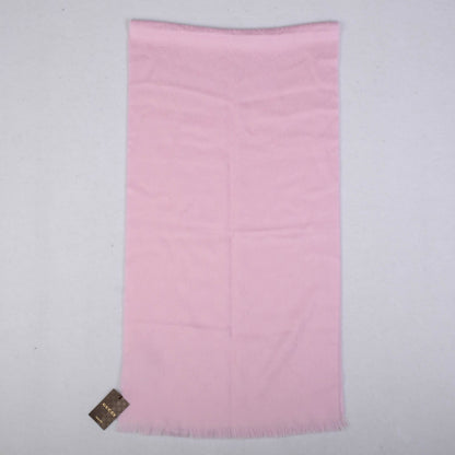 Gucci Wool Silk GG Monogram GGNat Scarf Rose 5 of 5