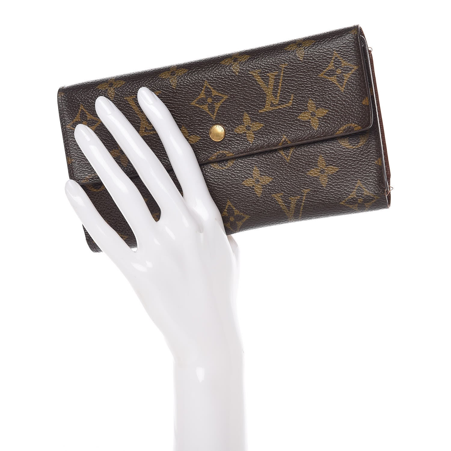 Louis Vuitton Monogram Porte Tresor International Wallet 2 of 16