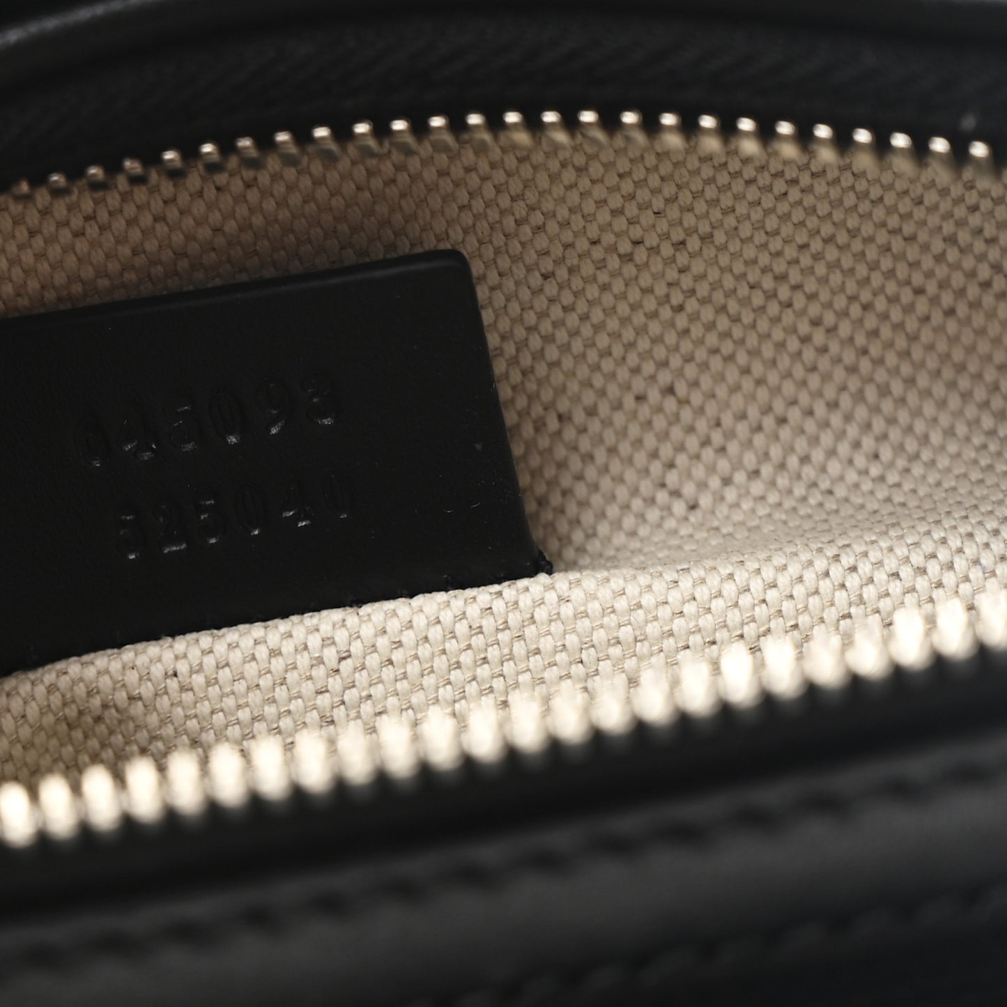 Calfskin GG Tennis Embossed Pocket Belt Bag Black