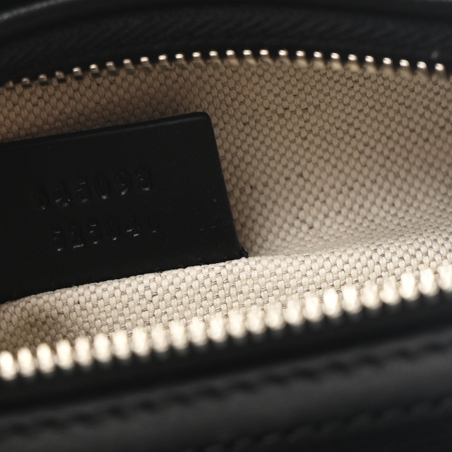 Gucci Calfskin GG Tennis Embossed Pocket Belt Bag Black 7 of 10