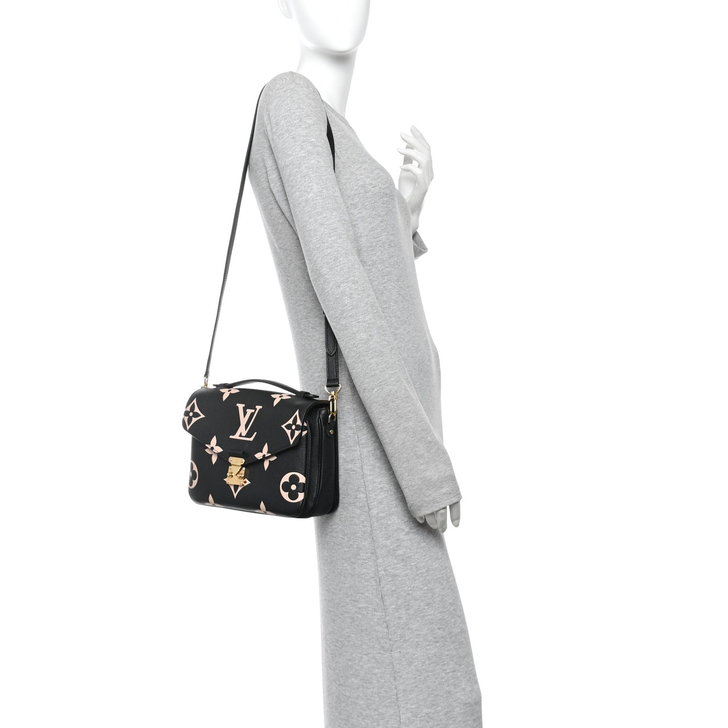 Empreinte Monogram Giant Pochette Metis Black Beige